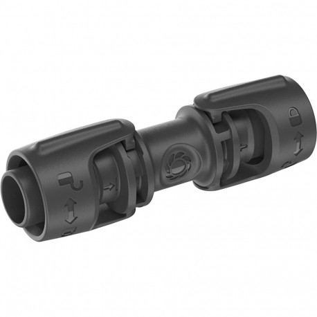 Gardena Micro-Drip-System Connector 13mm (1/2) (dark grey, 3 pieces, model 2023)