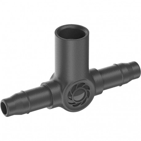 Gardena Micro-Drip-System T-piece for spray nozzles/end drippers, 4.6mm (3/16), connection (dark gre