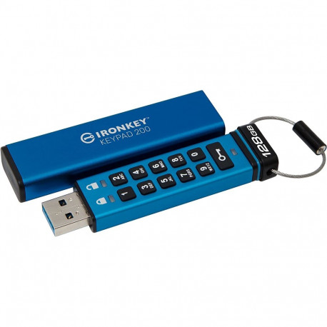 IronKey mälupulk Keypad 200 128GB (USB-A 3.2 Gen 1)