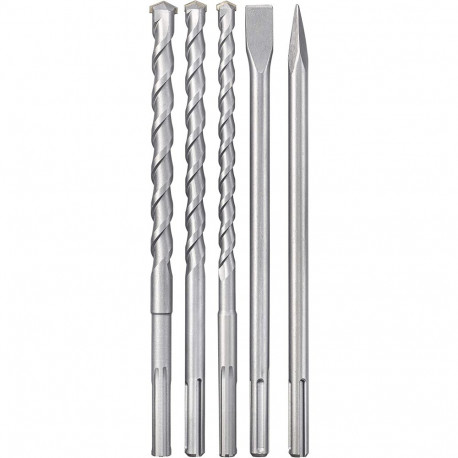 Einhell SDS Max chisel and drill set, 5 pieces (case)