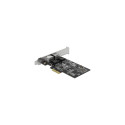 DeLOCK PCI Express x2 Card to 2 x RJ45 2.5 Gigabit LAN RTL8125 LAN Adapter