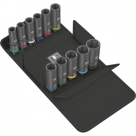 8790 C Impaktor Deep Set 1, 11-teilig (schwarz, 1/2", in textiler Box)