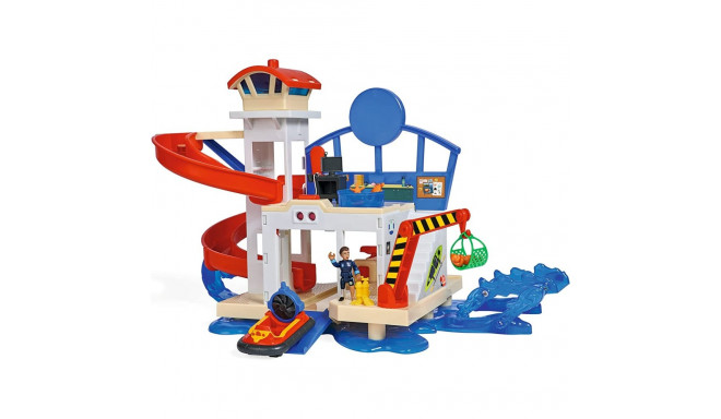 Simba Fireman Sam new water station play building