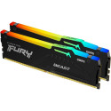 Kingston FURY 64GB DDR5-5200 Kit, RAM (KF552C40BBAK2-64, Fury Beast RGB, XMP)