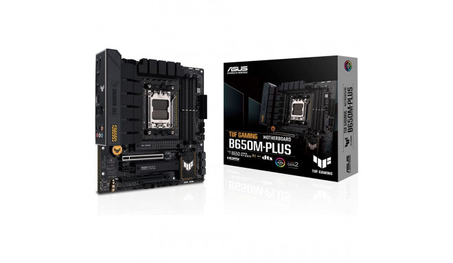 ASUS TUF GAMING B650M-PLUS, Mainboard (black/light orange) - AM5