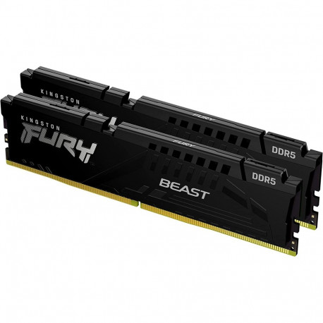 DIMM-mälumoodulid KF556C36BBEK2-32 Fury Beast 32GB DDR5-5600 (2x16GB) Intel XMP AMD EXPO, must