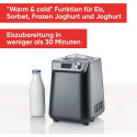 Severin compact ice cream machine & yoghurt maker EZ 7407 (black (matt) / silver) Severin compact ice cream machine & yoghurt maker EZ 7407 (black (matt) / silver)