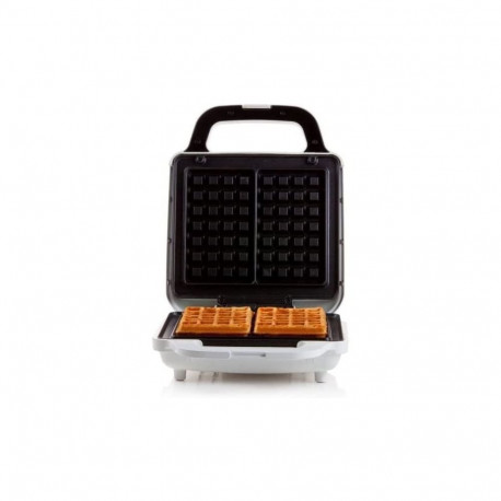 Domo Tasty Waffle XL, waffle maker (white/stainless steel)