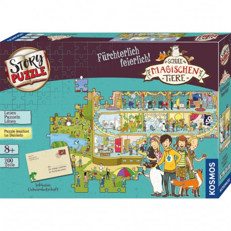Story Puzzle: Die Schule der magischen Tiere - Fürchterlich feierlich!