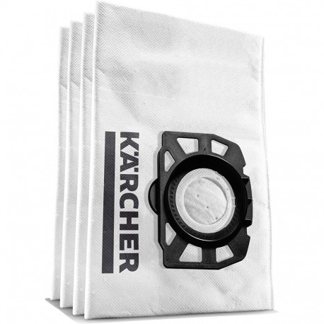 Kärcher fleece filter bag KFI 357, vacuum cleaner bags (4 pieces)