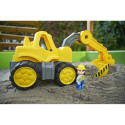 BIG Power-Worker excavator + figure, toy vehicle (yellow/grey)