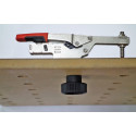 BESSEY push-pull clamp STC-IHH25-T20, with accessory set (silver)