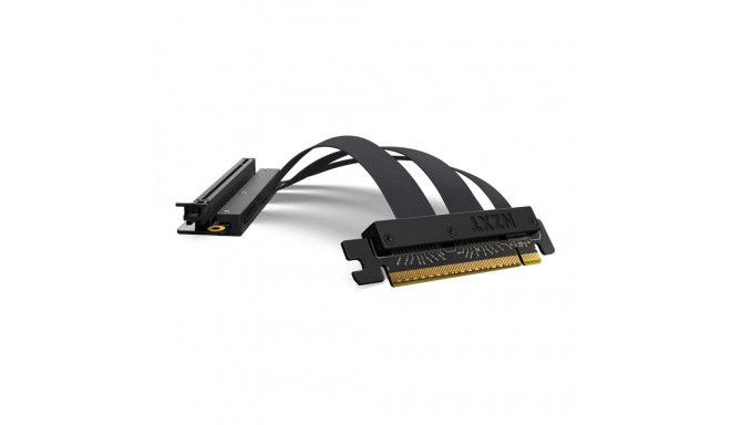 NZXT Riser Cable PCIe 4.0 x16, extension cable (black, 20cm)