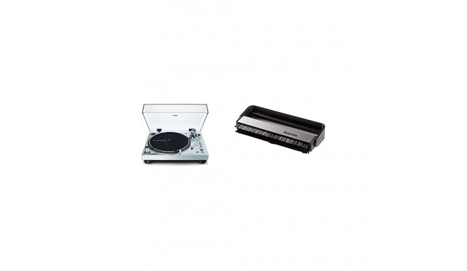 Plaadimängija AT-LP120XUSB phono-eelvõimendiga USB-pordiga, hõbe