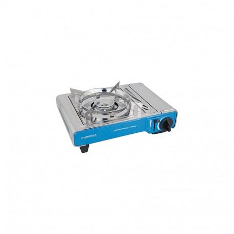 Campingaz gas cooker Camp Bistro DLX Stopgaz (silver/blue, 2.2kW single-flame cooker)
