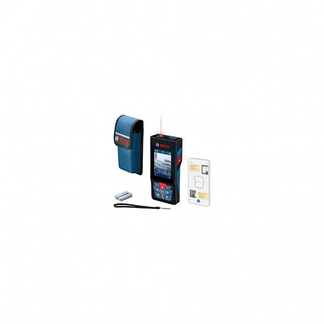 Laser-Entfernungsmesser GLM 150-27 C Professional (blau/schwarz, Reichweite 100m, rote Laserlinie)