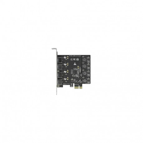PCIe x1 laienduskaart 4x välised USB Typ-A USB 3.2 Gen 1