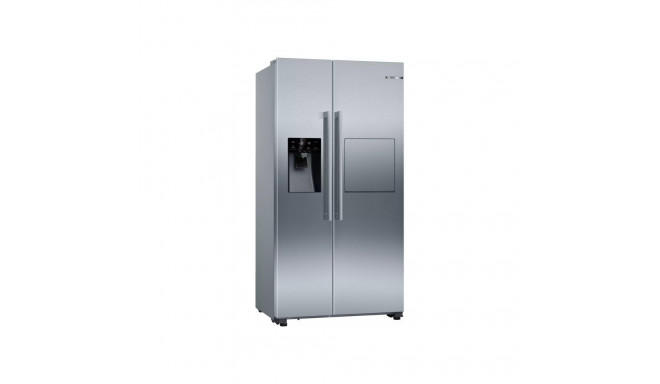 Bosch Side-by-Side KAG93AIEP Series 6 E silver - fixed water connection