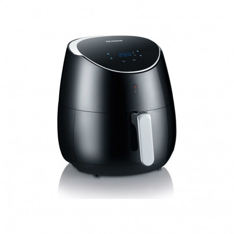 Heißluftfritteuse FR 2445 XXL (schwarz/silber, 2.000 Watt, Korb 5 Liter)