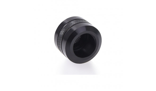 Alphacool Eiszapfen PRO 16mm HardTube Fitting G1 / 4 - Deep Black Sixpack, connection