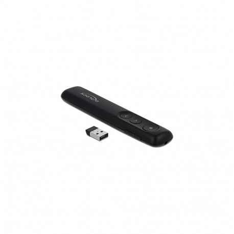 USB esitluspult laseriga, must