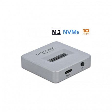 DeLOCK 64000 storage drive docking station Silver