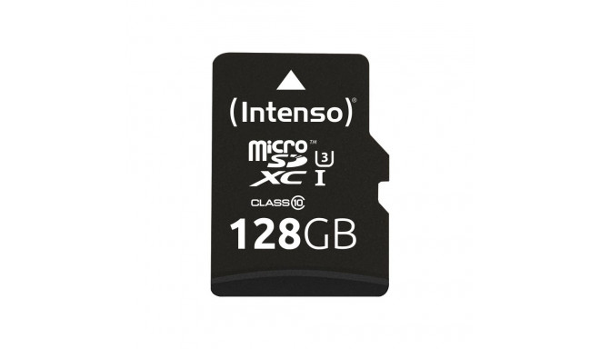 Intenso UHS-I Professional 128 GB microSDXC, memory card (black, Class 10)