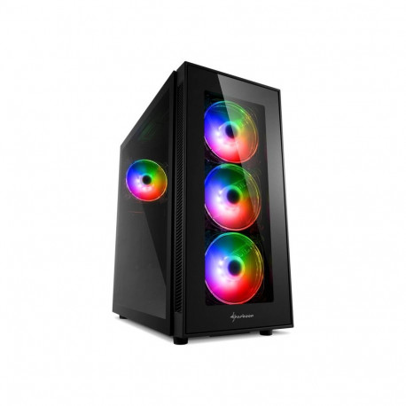 Sharkoon TG5 PRO RGB, tower case (black)