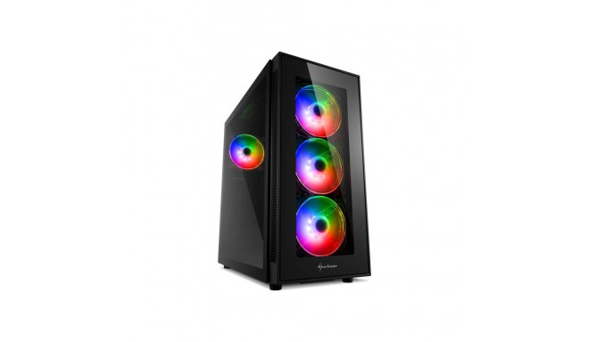 Sharkoon TG5 PRO RGB, tower case (black)