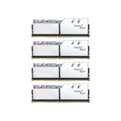 DIMM 64 GB DDR4-3600 (4x 16 GB) Quad-Kit (silber, F4-3600C16Q-64GTRSC, Trident Z Royal, INTEL XMP)