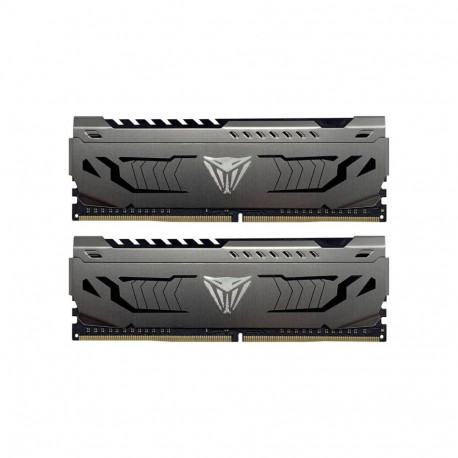 DIMM 16 GB DDR4-3200 (2x 8 GB) Dual-Kit (grau, PVS416G320C6K, Viper Steel, INTEL XMP)