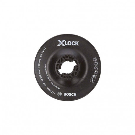 PRO tugiplaat X-LOCK kõva Ø125mm nurklihvijatele