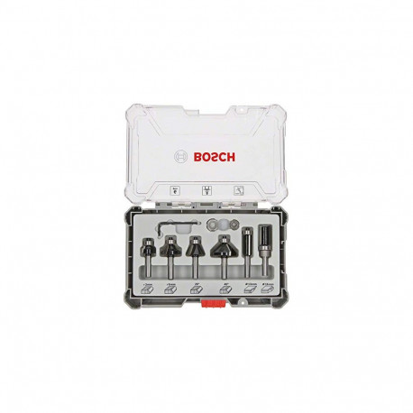 Bosch edge and edge router-set 6 pieces (8 mm)
