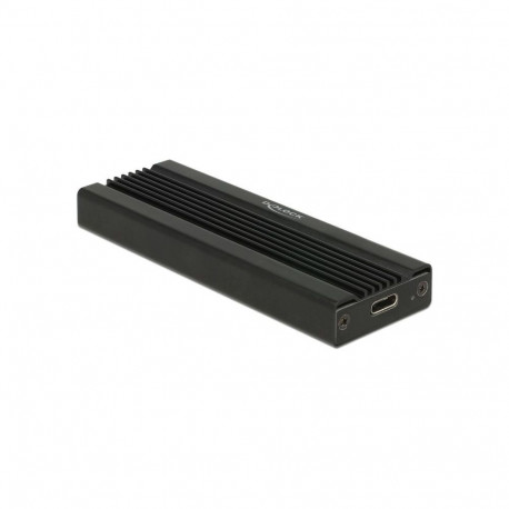 Externes Gehäuse für M.2 NVMe PCIe SSD (schwarz, mit SuperSpeed USB 10 Gbps (USB 3.2 Gen 2) USB Type