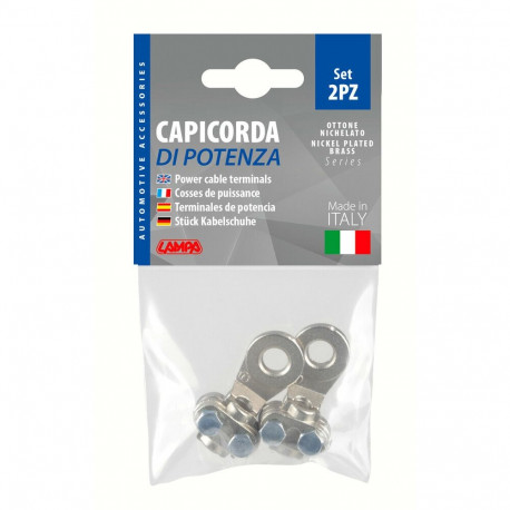 Toitekaabli otsikud 2tk 12/24V 25mm²