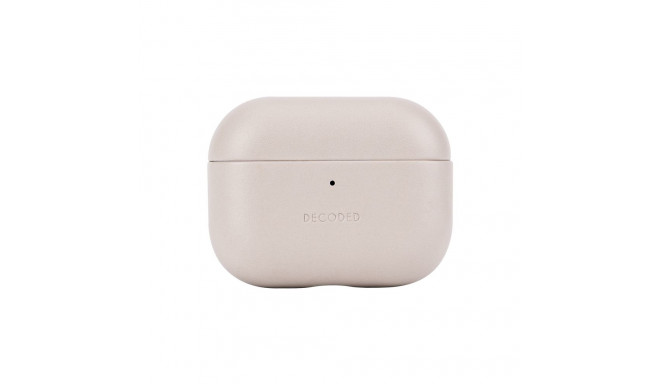 Decoded Leather Case for AirPods Pro 3 - Beige
