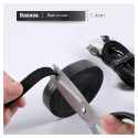 Baseus Rainbow Circle hook and loop Straps - Velcro tape Velcro cable organizer 3m black (ACMGT-F01)