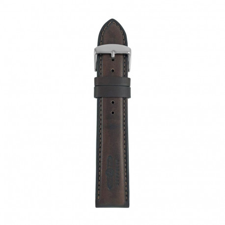 Zeppelin nahkrihm 22mm, pruun