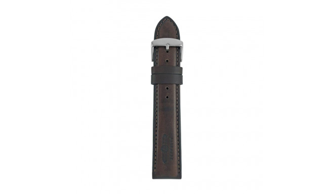 Zeppelin nahkrihm 22mm, pruun