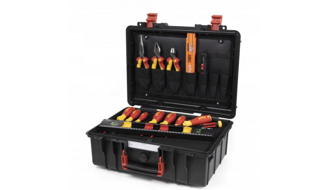 Wiha Suitcase L Basic Electric 18 pcs.