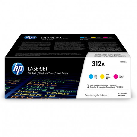 HP LaserJet toonerikassett 312A, 3x kolmevärviline