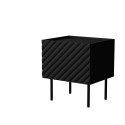 Cama LUCCA öökapp, 2 tk, 47x40x52, must