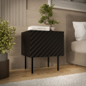 Cama LUCCA öökapp, 2 tk, 47x40x52, must