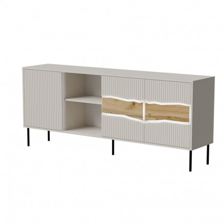 Cama INSERTO 3D1W kummut 190x40x80 kašmiir + LED