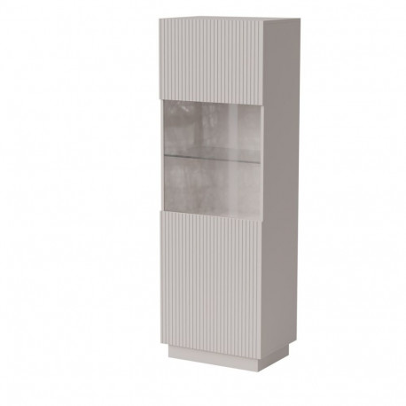 Cama LIVERTI display cabinet 59.5x42x178 cashmere