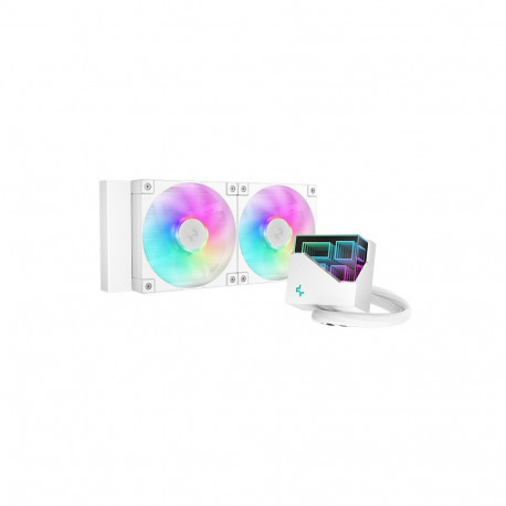 DeepCool LT240 Processor All-in-one liquid cooler 12 cm White 1 pc(s)