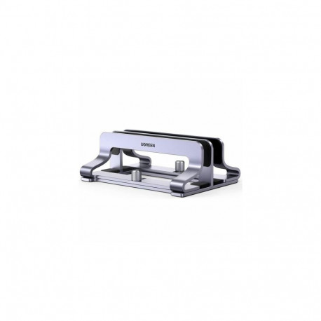 Ugreen Vertical stand for 2 devices Ugreen LP258 aluminium for laptop tablet - silver