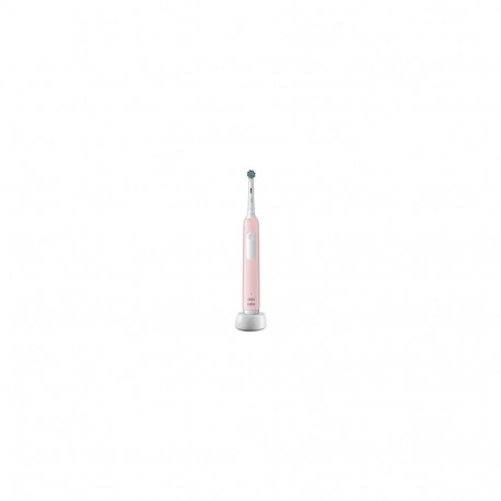 Oral-B Electric Toothbrush Pro Series 1 Cross Action For adults Rechargeable Pink Number of brush he