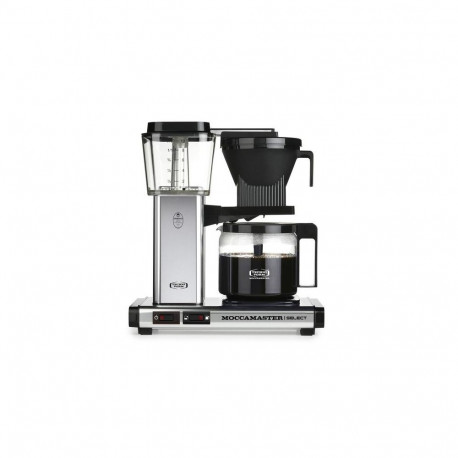 Moccamaster KBG Select Polished Silver Fully-auto Drip coffee maker 1.25 L