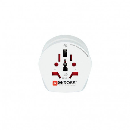 Skross 1.500202-E power plug adapter Type F White